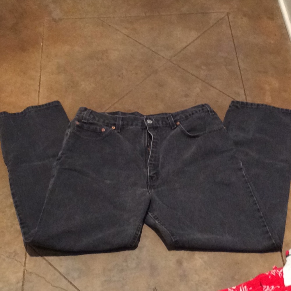 Levi 505 straight leg jean